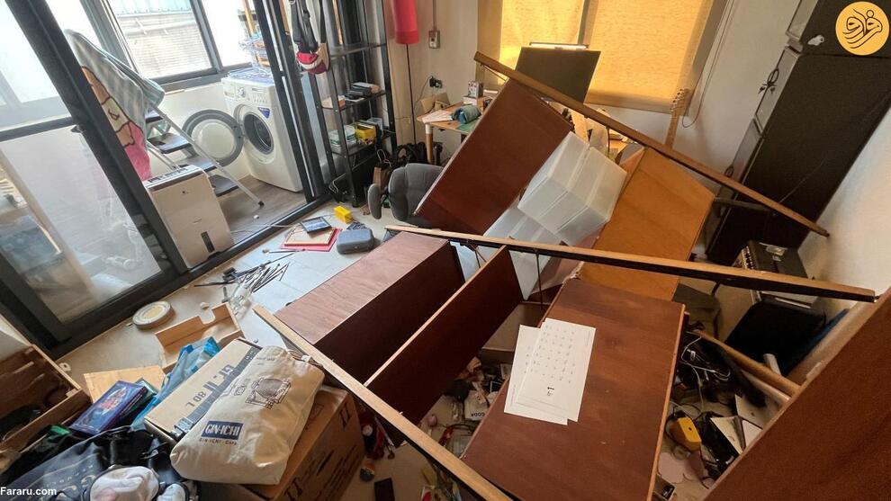 (تصاویر) ‌زلزله‌ ۷.۴ ریشتری در تایوان