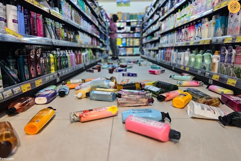 (تصاویر) ‌زلزله‌ ۷.۴ ریشتری در تایوان