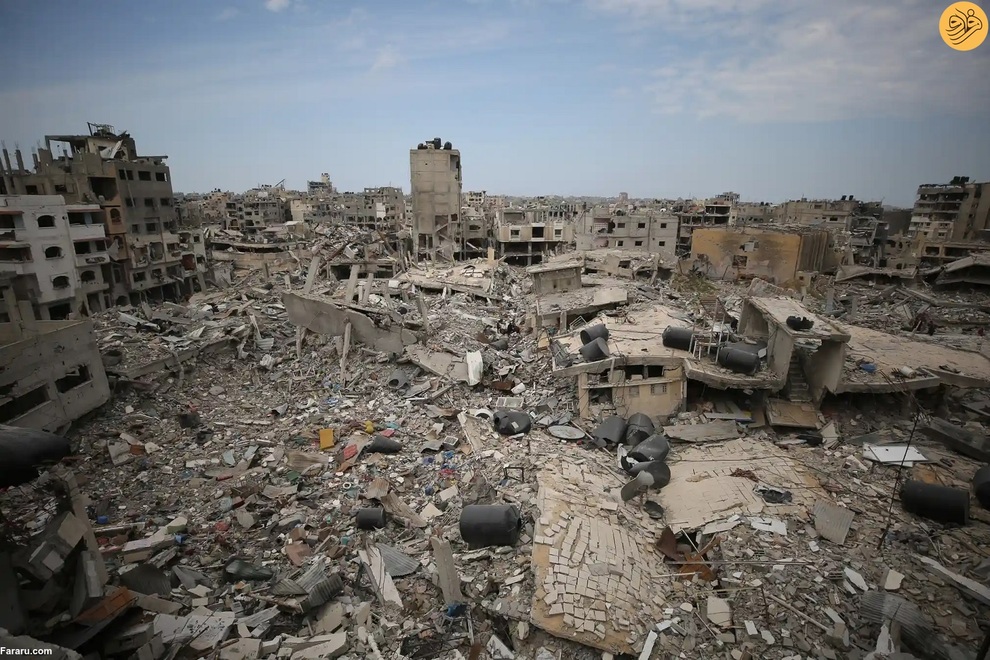 (تصاویر) بازگشت ساکنان خان یونس؛ شهر بوی مرگ می‌دهد