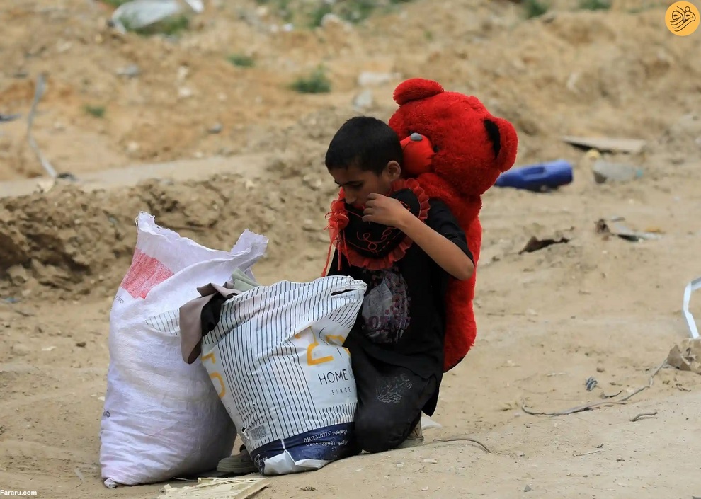 (تصاویر) بازگشت ساکنان خان یونس؛ شهر بوی مرگ می‌دهد