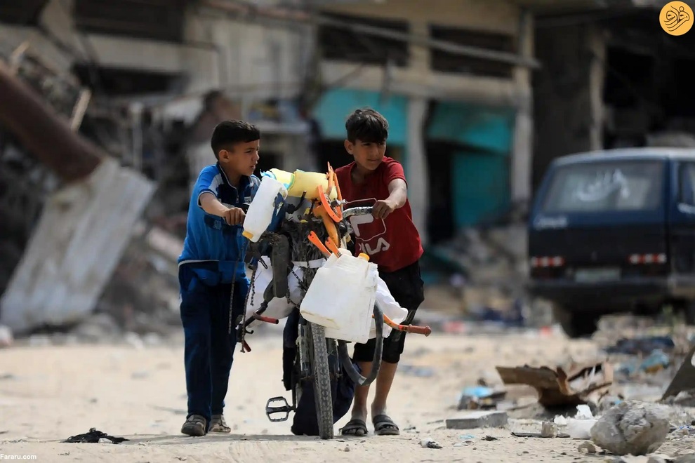 (تصاویر) بازگشت ساکنان خان یونس؛ شهر بوی مرگ می‌دهد