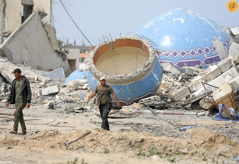 (تصاویر) بازگشت ساکنان خان یونس؛ شهر بوی مرگ می‌دهد