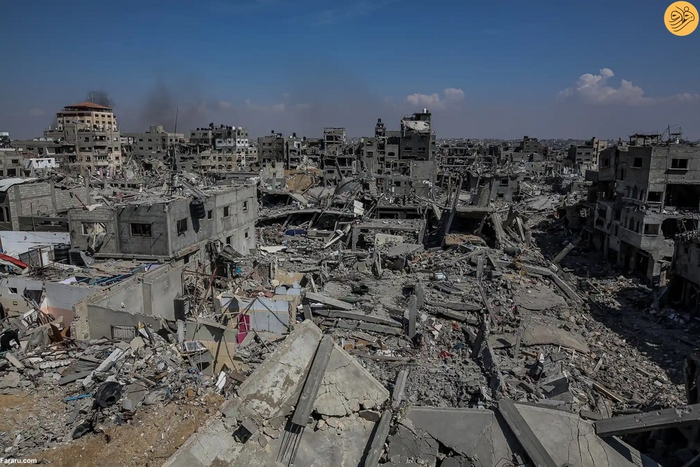 (تصاویر) بازگشت ساکنان خان یونس؛ شهر بوی مرگ می‌دهد