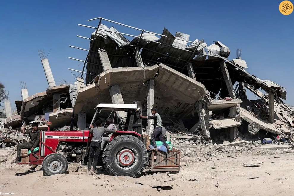 (تصاویر) بازگشت ساکنان خان یونس؛ شهر بوی مرگ می‌دهد