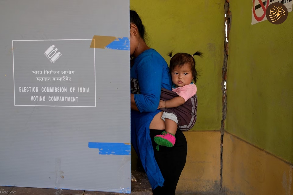 (تصاویر) انتخابات هند؛ بزرگترین رأی گیری جهان