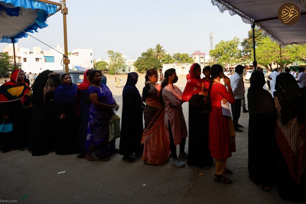 (تصاویر) انتخابات هند؛ بزرگترین رأی گیری جهان