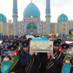 لحظاتی از حضور مهمانان ویژه مسجد مقدس جمکران