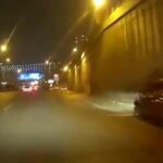 ویدیو / تصادف به‌خاطر لایی‌کشی خودروی دولتی