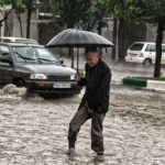 ببینید/ آبگرفتگی معابر در مشهد درپی رگبار باران