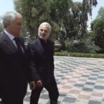 ویدیو / ورود رئیس دومای روسیه به تهران