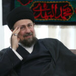 عکس | دلجویی نوه امام خمینی از نوه رئیس جمهور شهید