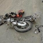 ببینید | برخورد مرگبار دو موتورسوار حین کورس در جاده