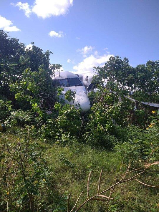 سقوط هواپیمای فوکر ۵۰ هنگام برخاستن از فرودگاه موهلی بندر السلام در کومور