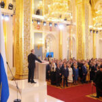 ببینید | تصاویری جدید از مراسم تحلیف ولادیمیر پوتین