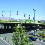 عکس | فاجعه خطرناک در کمین تهران؟/ تصویری از فرونشست پل میرداماد