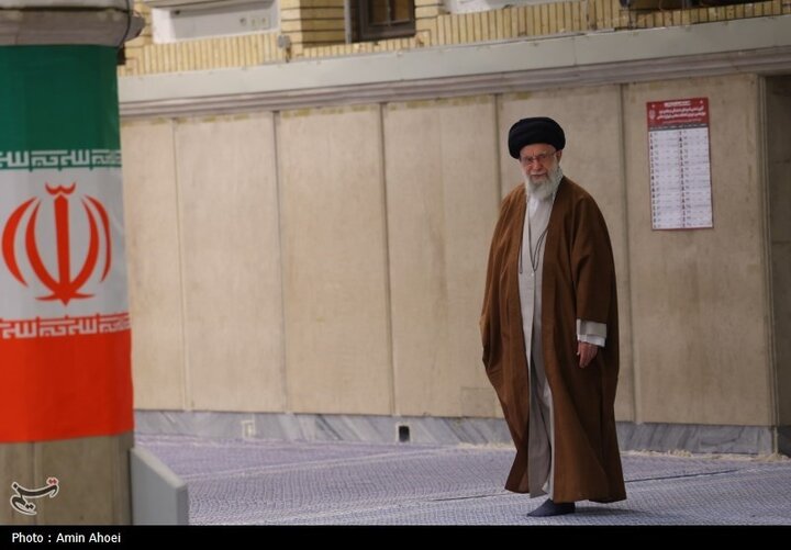 حضور رهبر انقلاب در دور دوم انتخابات مجلس شورای اسلامی
