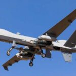 ببینید | لحظه انهدام پهپاد گران‌قیمت آمریکایی توسط یمن