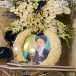ببینید | حال‌وهوای مزار رئیس جمهور شهید یک روز پس از تدفین در حرم رضوی