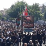 ببینید | پیکر فرمانده یگان حفاظت رئیس جمهور در جوار حضرت عبدالعظیم آرام گرفت