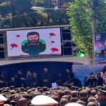 ببینید | لحظه تدفین ‌پیکر شهید موسوی در حرم عبدالعظیم(ع)