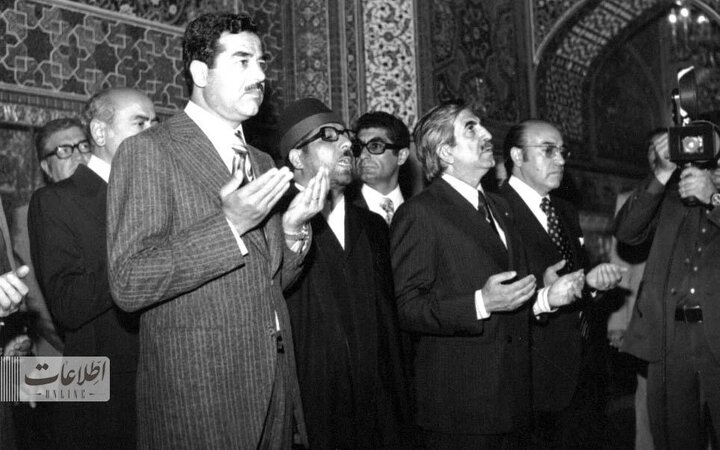 عکس‌های منتشرنشده از حضور صدام در حرم امام رضا(ع)