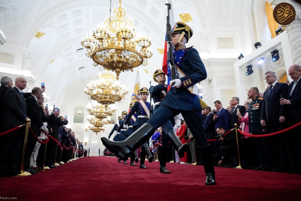 (تصاویر) حاشیه‌های تحلیف پوتین؛ از رهبر گرگ‌های شب تا آقای بازیگر