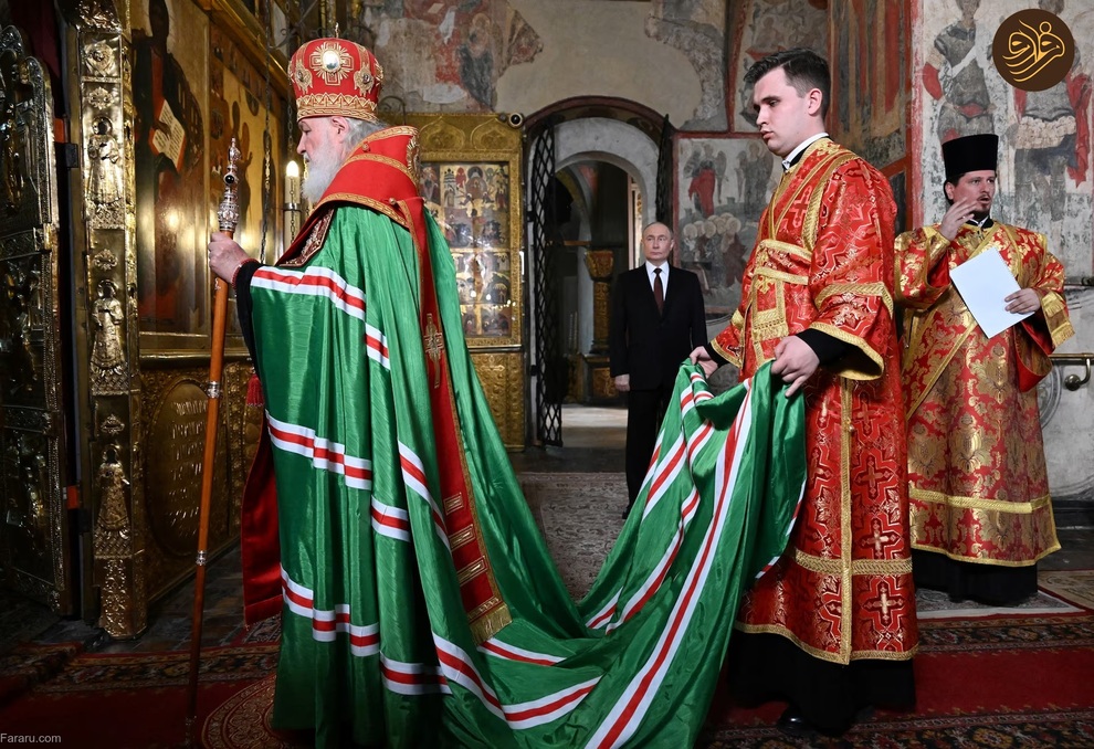 (تصاویر) حاشیه‌های تحلیف پوتین؛ از رهبر گرگ‌های شب تا آقای بازیگر