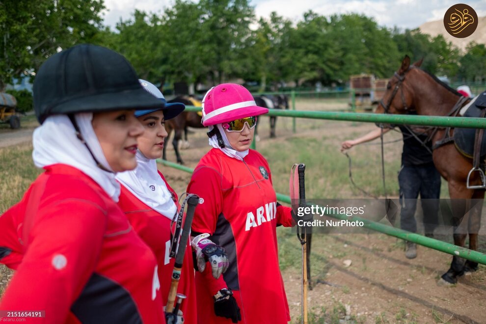 (تصاویر) زنان چوگان‌باز ایرانی