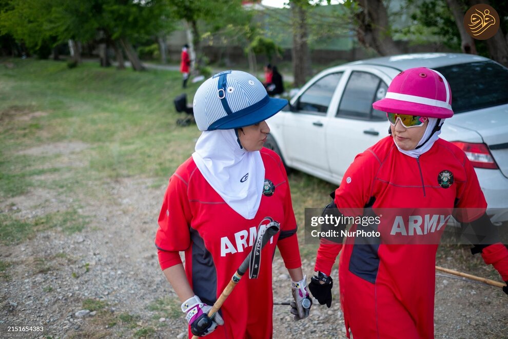 (تصاویر) زنان چوگان‌باز ایرانی