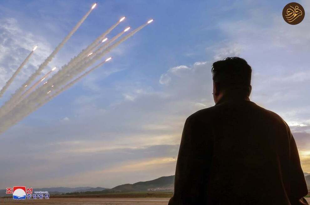 (تصاویر) آتش بازی کیم جونگ اون