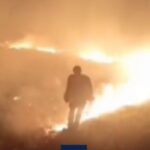 ببینید / ادامە آتش‌سوزی جنگل‌ها و مراتع کبیرکوه