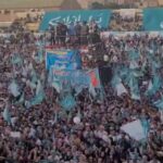 ببینید / اجتماع بزرگ مردم آذربایجان برای دیدار با پزشکیان