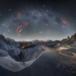 گزارش تصویری| برترین تصاویر ۲۰۲۴ از کهکشان راه‌شیری