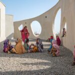 گزارش تصویری| مدرسه روستایی چابهار، برنده جایزه جهانی معماری