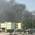 ببینید | تصاویری جدید از آتش‌سوزی شدید در نجف اشرف