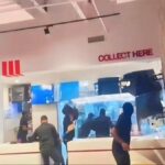 ببینید | اولین تصاویر از حمله به رستوران‌های آمریکایی‌ها در خیابان فلسطین بغداد