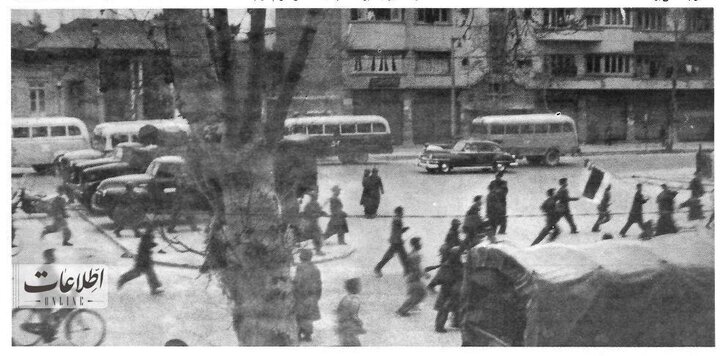 تصاویر خیابانهای تهران؛ ۱۵ خرداد ۱۳۴۲