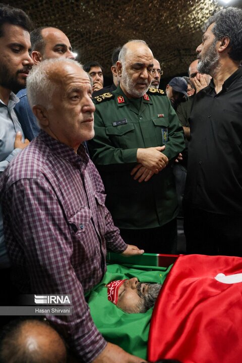 تصاویر | اولین تصاویر از پیکر شهید آبیار، مستشار نظامی ایران در سوریه؛ این تصاویر دلخراش است