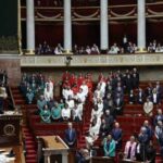 ببینید | لباس‌ نمایندگان پارلمان فرانسه به رنگ پرچم فلسطین درآمد