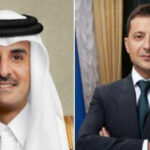 ببینید | تیپ غیررسمی زلنسکی در دیدار با امیر قطر