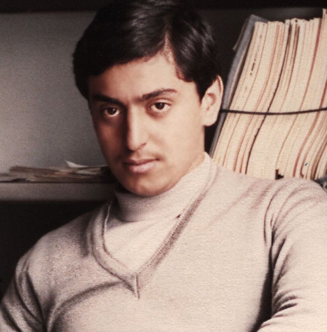 عکس | وحید حقانیان در جوانی با فیگور جالب