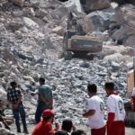 ببینید | تصاویر تازه از ریزش مجدد دیوار معدن در شازند