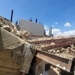 ببینید | فداکاری یک زن برای خانواده‌اش در لحظه وقوع زلزله در کاشمر