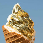 ببینید | فروش بستنی‌ با روکش طلا در کرج
