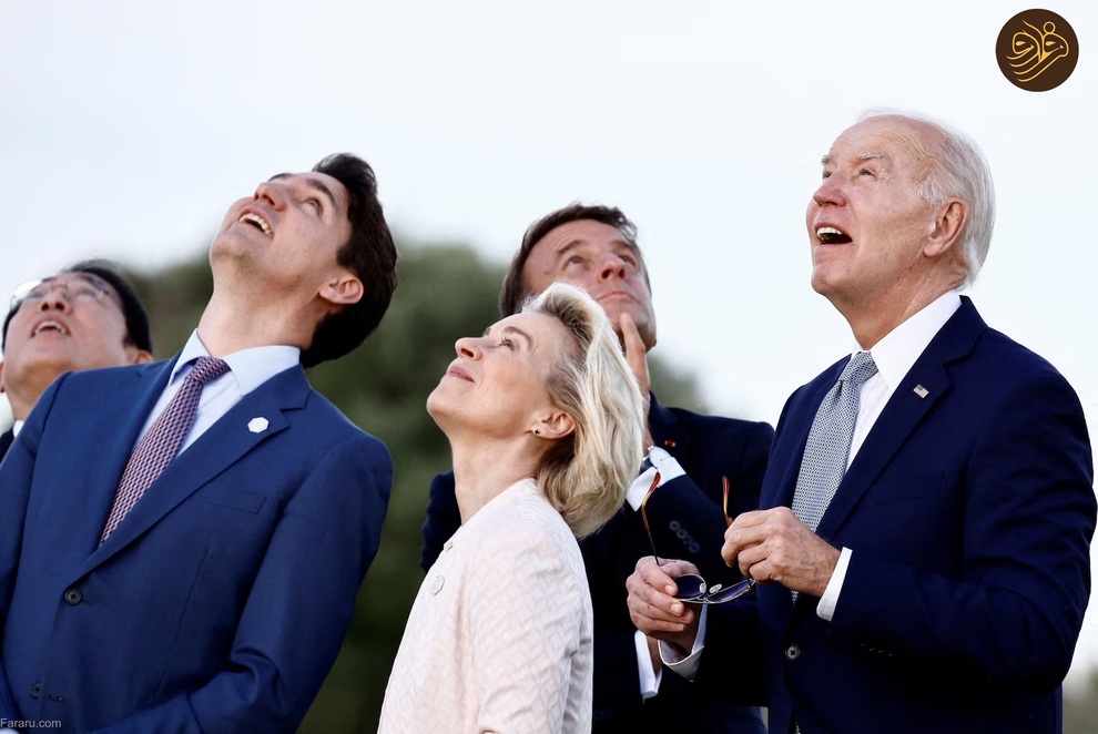 (تصاویر) حاشیه‌هایی از نشست رهبران گروه ۷