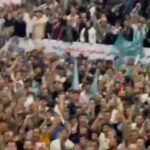 ببینید/ مردم ارومیه با شعار حیدر حیدر به استقبال دکتر پزشکیان رفتند