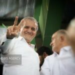 جشن پیروزی مسعود پزشکیان در شهرستان ایوان