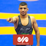 کسب اولین مدال طلای کشتی ایران توسط خرم‌دل