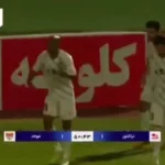 ویدیو | گل اول فولاد به تراکتور توسط سینا اسدبیگی