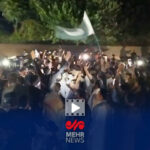 حمایت شماری از مردم از ارتش پاکستان در پی حمله موشکی هند